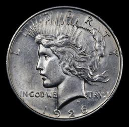 1926-d vam 1I I2 R5 Peace Dollar $1 Grades Select Unc