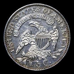 ***Auction Highlight*** 1831 LM-6 Capped Bust Half Dime 1/2 10c Graded ms64+ By SEGS (fc)