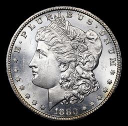 ***Auction Highlight*** 1880-cc Morgan Dollar $1 Graded ms65+ By SEGS (fc)