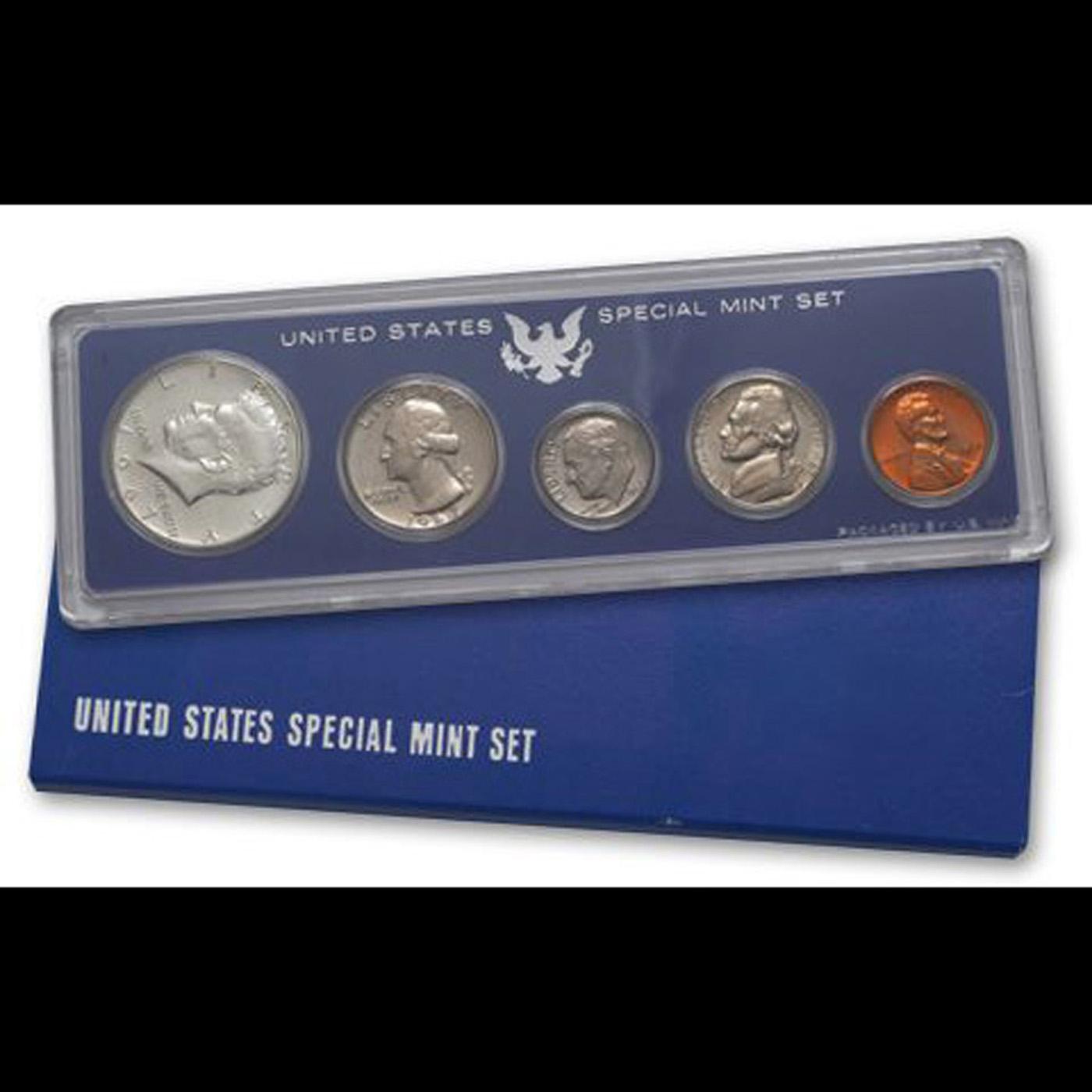 Group of 3 Special Mint Sets 1965-1967 15 coins