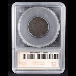 ***Auction Highlight*** 1796 W/ Pole Liberty Cap half cent 1/2c Graded vf35 details By SEGS (fc)