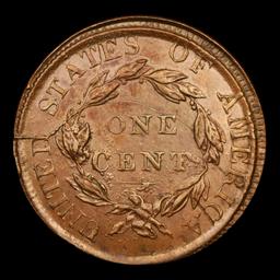 ***Auction Highlight*** 1823 Restrike Coronet Head Large Cent 1c Graded GEM+ Unc BN By USCG (fc)