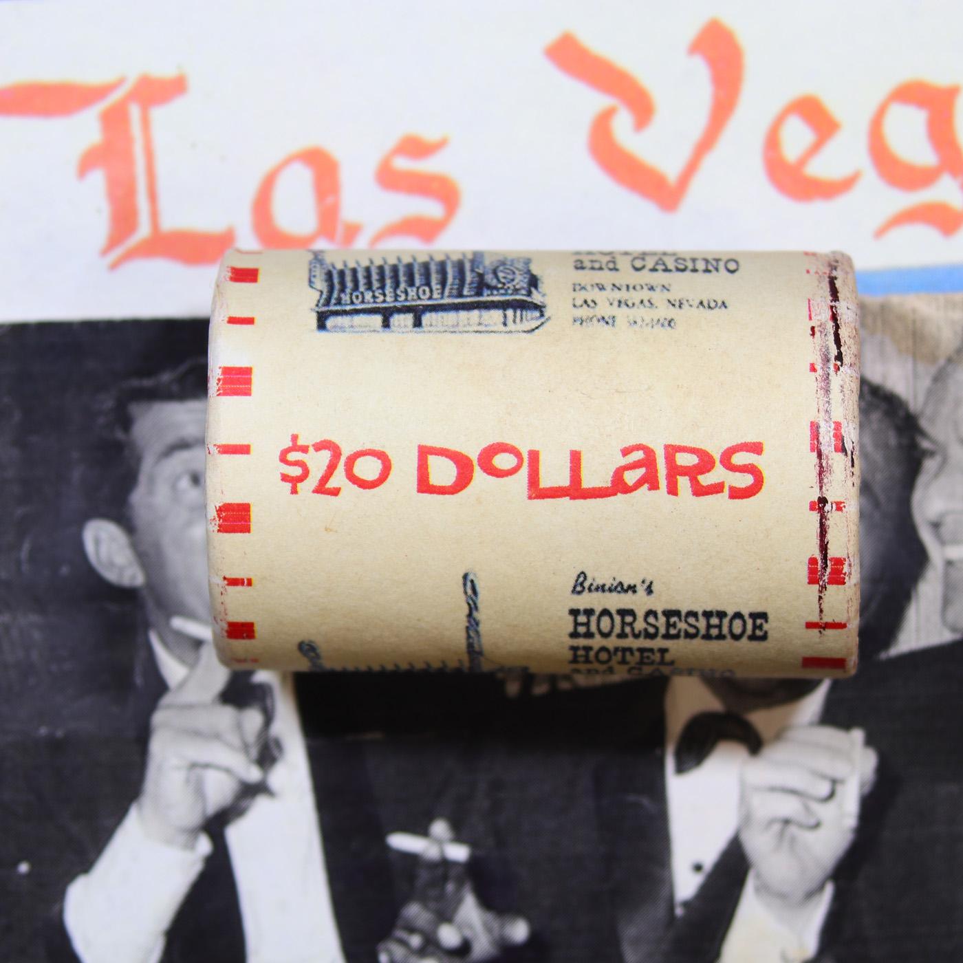 ***Auction Highlight*** Full Morgan/Peace Casino Las Vegas Horseshoe silver $1 roll $20, 1886 & 1879