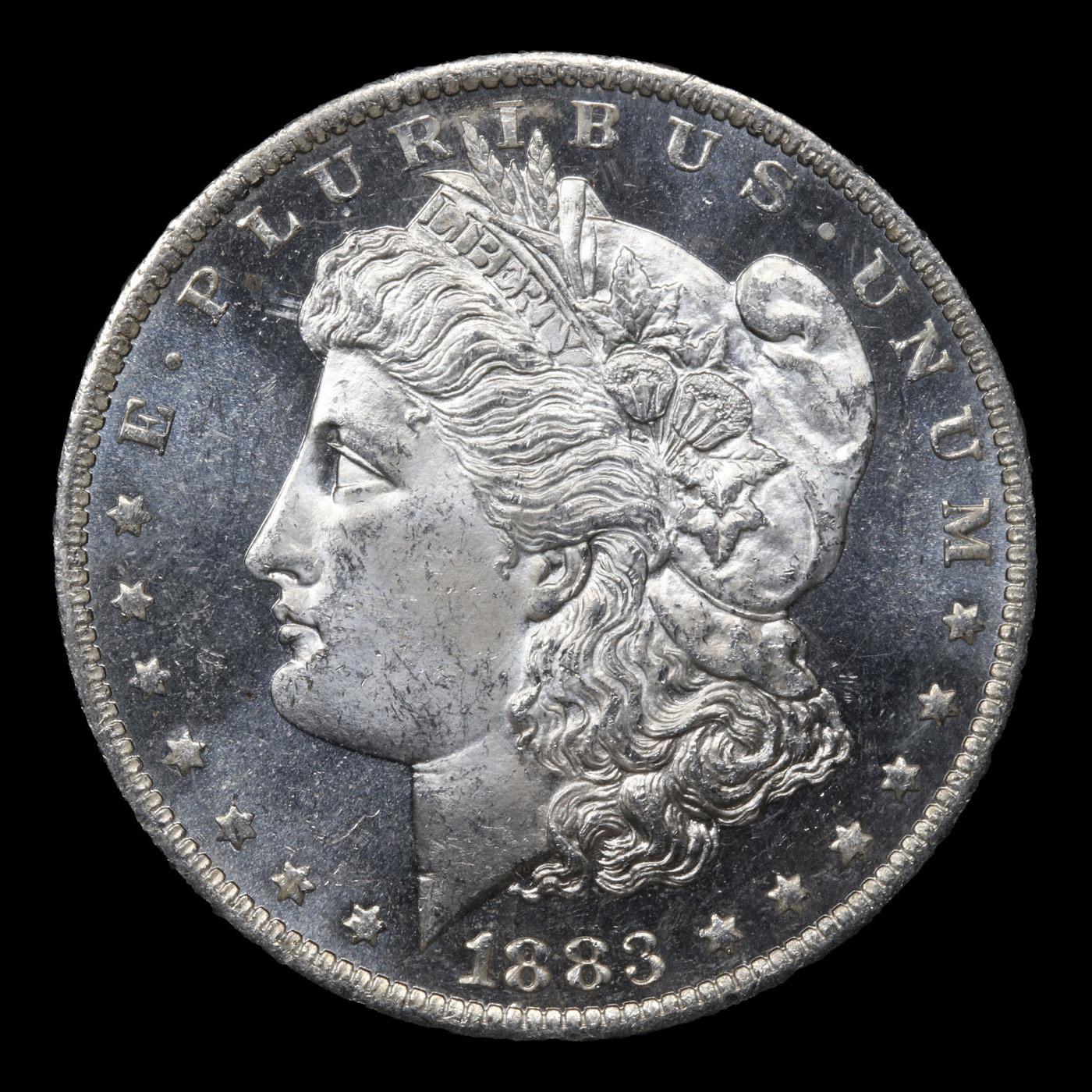 ***Auction Highlight*** 1883-o Morgan Dollar $1 Graded ms66 DMPL By SEGS (fc)