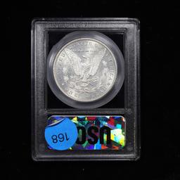 ***Auction Highlight*** 1889-cc Morgan Dollar $1 Graded Select Unc By USCG (fc)