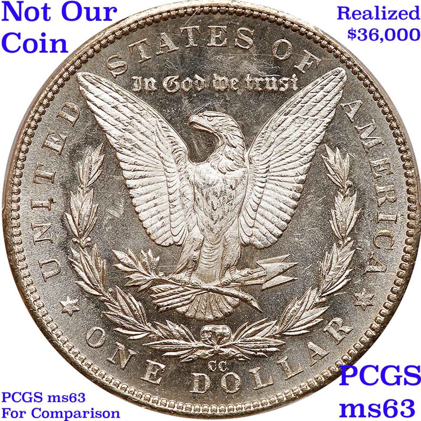 ***Auction Highlight*** 1889-cc Morgan Dollar $1 Graded Select Unc By USCG (fc)