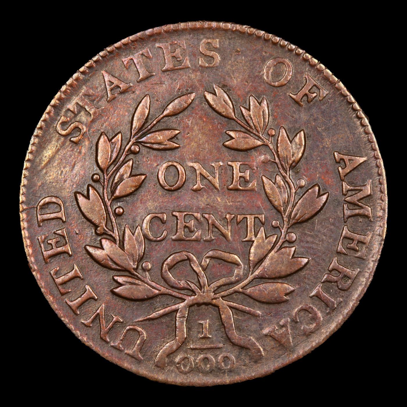 ***Auction Highlight*** 1802 1/000 S-228 Draped Bust Large Cent 1c Graded au50 By SEGS (fc)