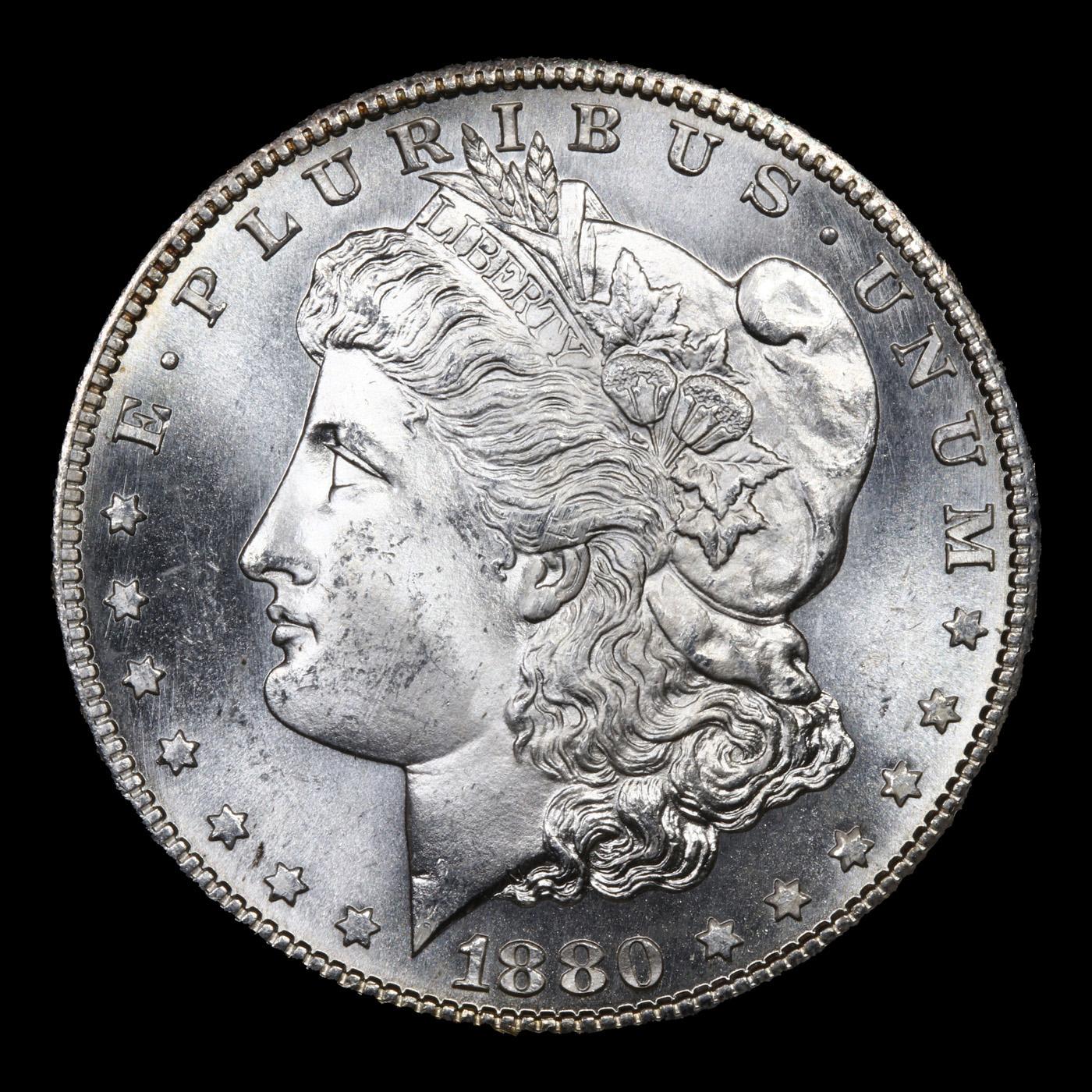 1880-s Morgan Dollar $1 Grades GEM+ Unc