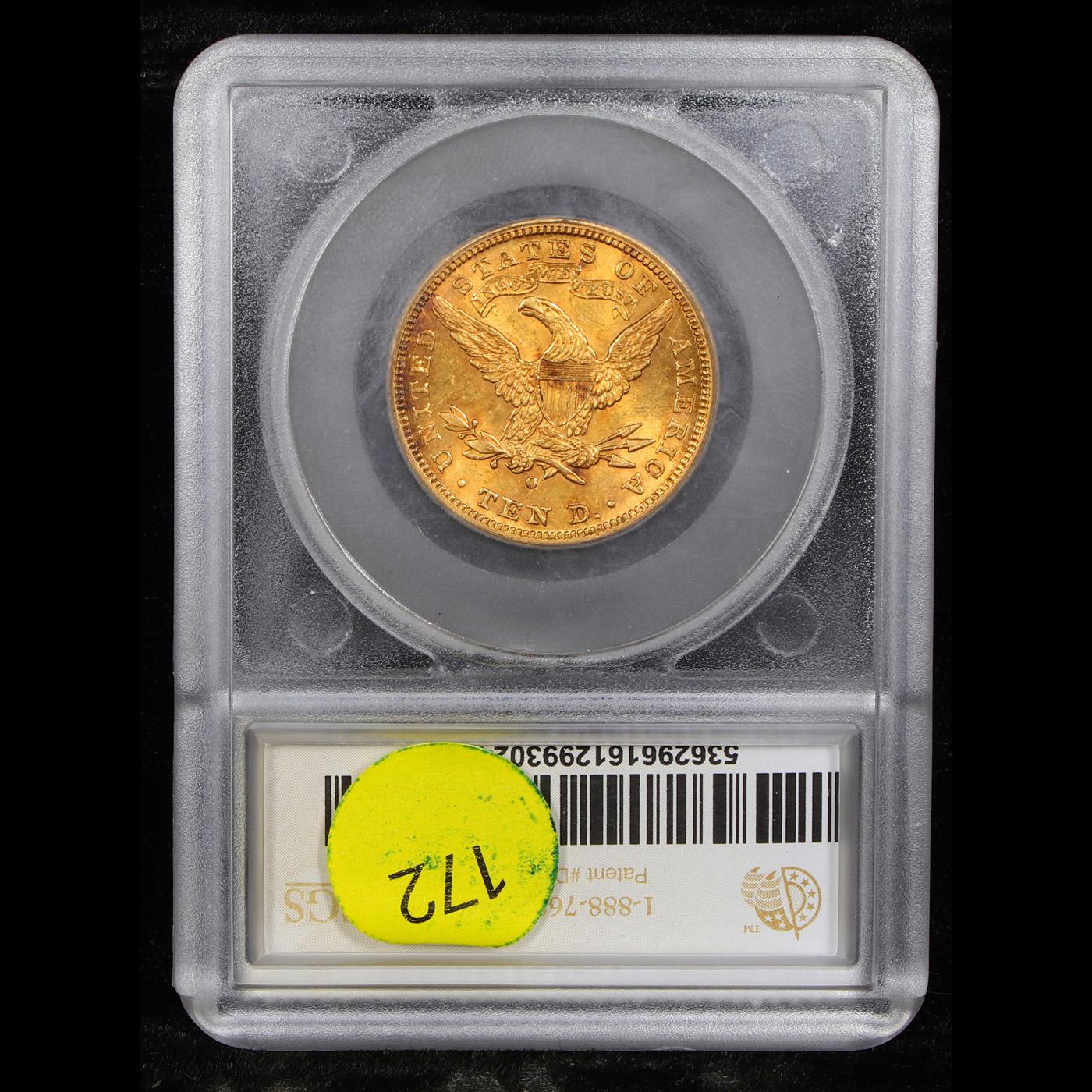 ***Auction Highlight*** 1903-o Gold Liberty Eagle $10 Graded ms63 By SEGS (fc)