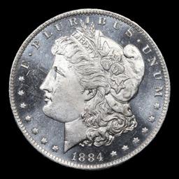 ***Auction Highlight*** 1884-o Morgan Dollar $1 Graded ms66 DMPL By SEGS (fc)