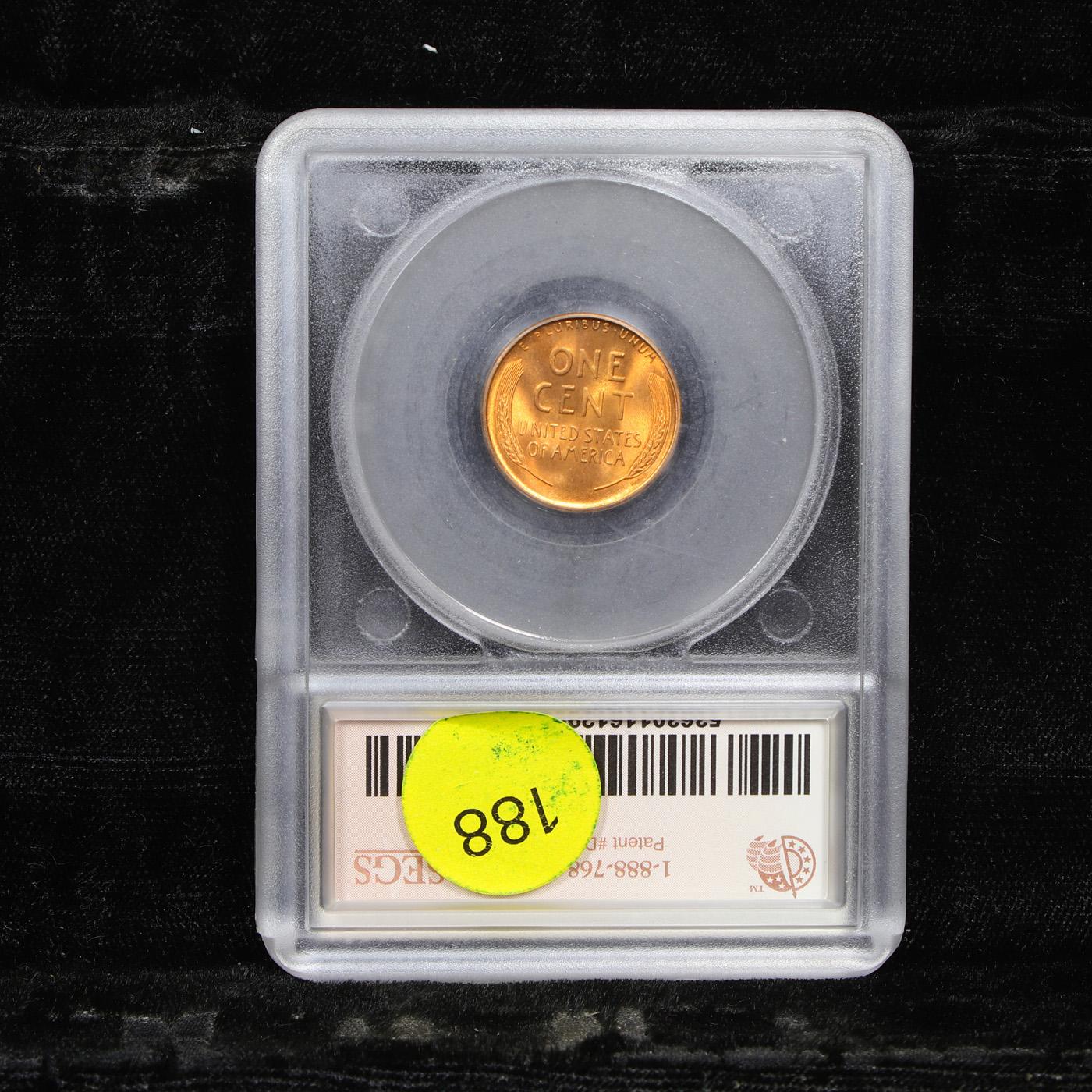 ***Auction Highlight*** 1947-s TOP POP! Lincoln Cent 1c Graded ms67+ rd By SEGS (fc)