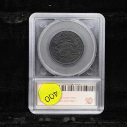 ***Auction Highlight*** 1803 S-265 R4 Draped Bust Large Cent 1c Graded au55 details By SEGS (fc)