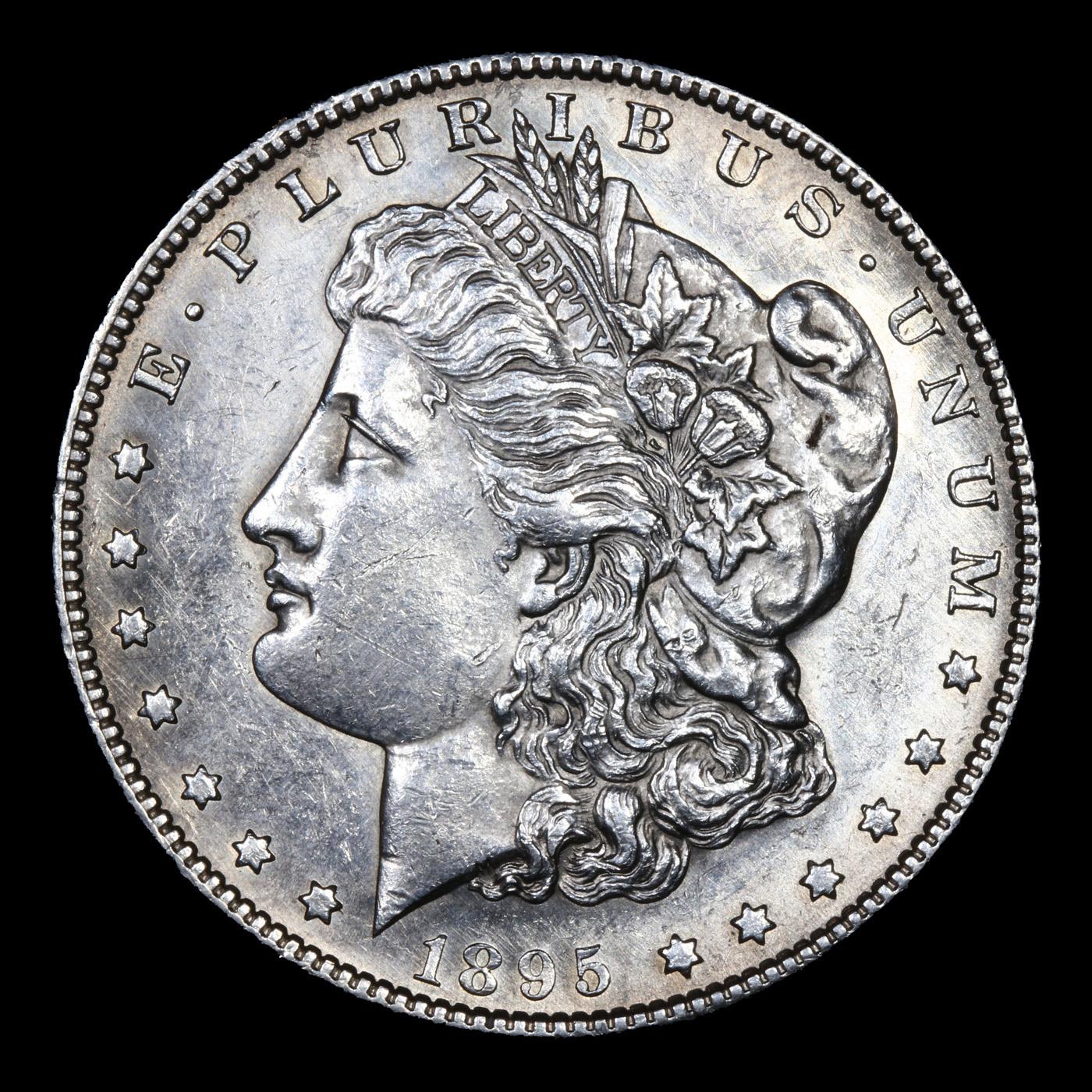 ***Auction Highlight*** 1895-s Morgan Dollar $1 Graded Select Unc By USCG (fc)