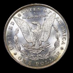 ***Auction Highlight*** 1887-p Morgan Dollar $1 Graded ms67 By SEGS (fc)