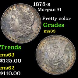 1878-s Morgan Dollar $1 Grades Select Unc