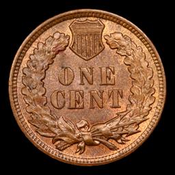 1908 Indian Cent 1c Grades Gem+ Unc RB