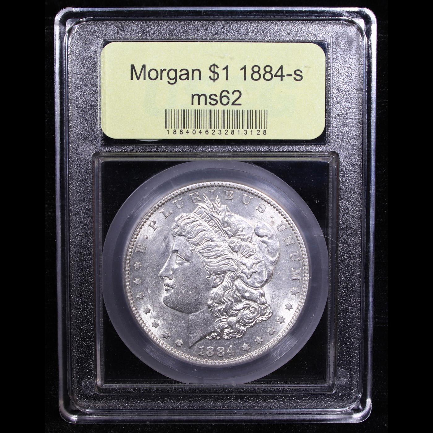 ***Auction Highlight*** 1884-s Morgan Dollar $1 Graded Select Unc By USCG (fc)