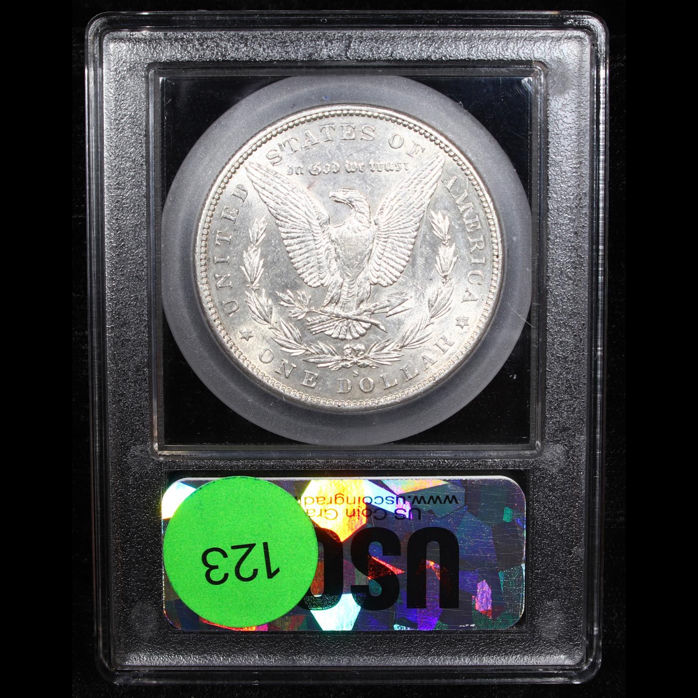 ***Auction Highlight*** 1884-s Morgan Dollar $1 Graded Select Unc By USCG (fc)