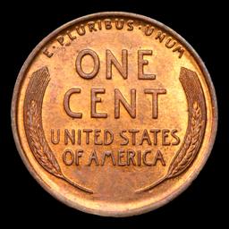 1918-p Lincoln Cent 1c Grades Choice Unc RB