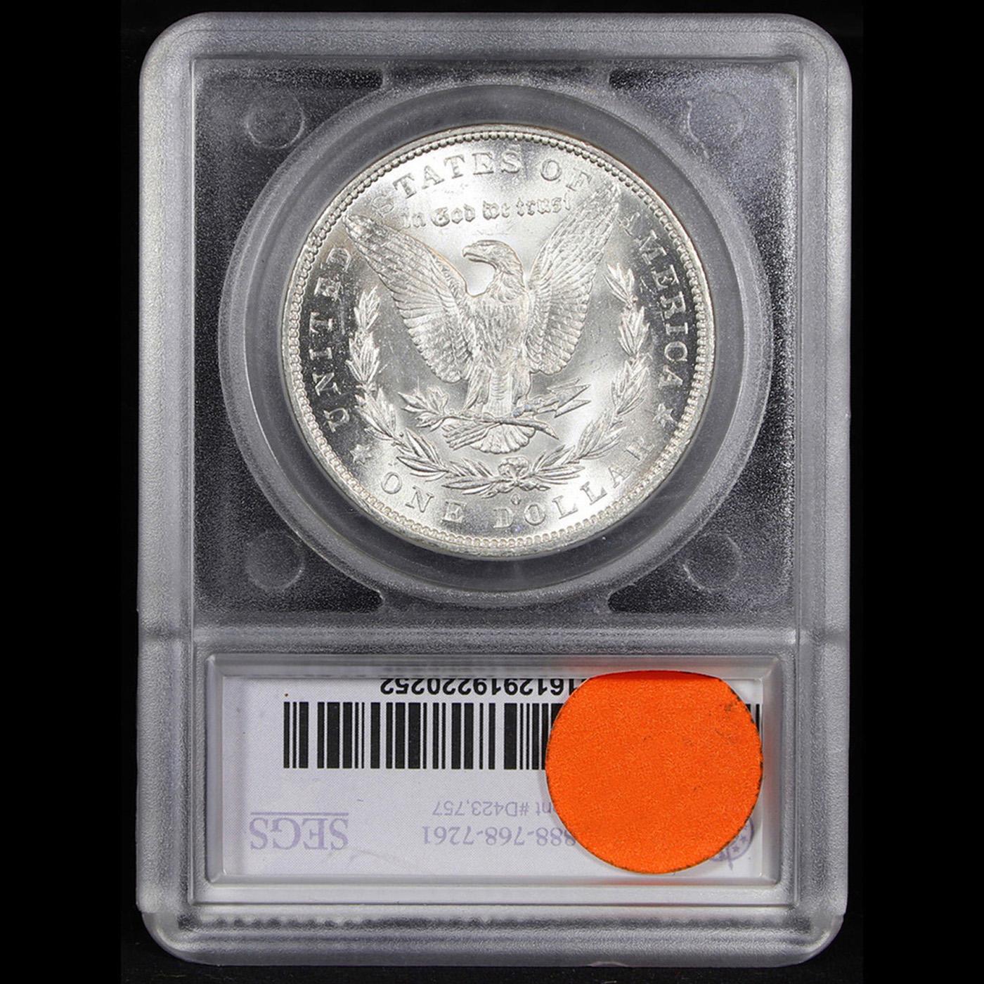 ***Auction Highlight*** 1879-o FINEST KNOWN! Morgan Dollar $1 Graded ms67 By SEGS (fc)