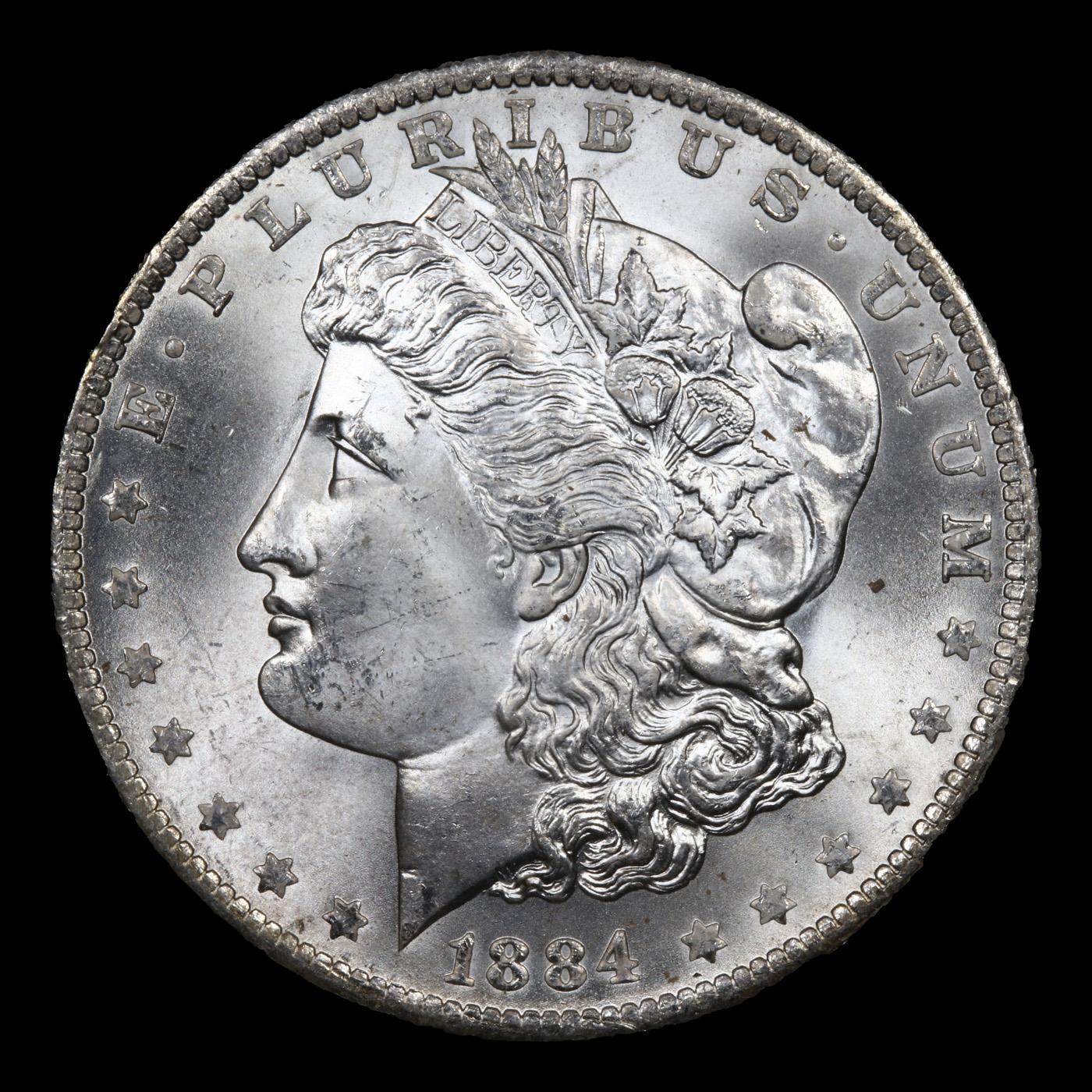 1884-o Morgan Dollar $1 Grades GEM+ Unc