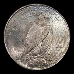 1925-p Peace Dollar $1 Grades Choice+ Unc