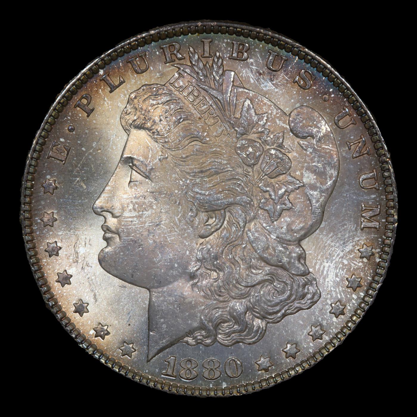 ***Auction Highlight*** 1880-s Near Top POP! Morgan Dollar $1 Graded ms68 By SEGS (fc)