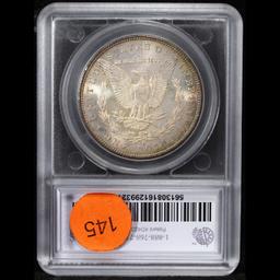 ***Auction Highlight*** 1880-s Near Top POP! Morgan Dollar $1 Graded ms68 By SEGS (fc)