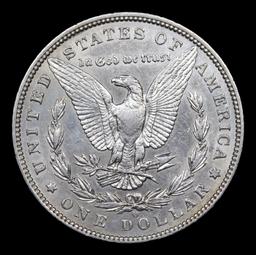 1897-o Morgan Dollar $1 Graded Choice AU/BU Slider By USCG