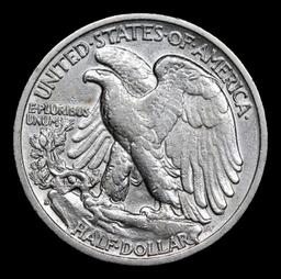 1936-s Walking Liberty Half Dollar 50c Grades Select AU