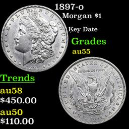 1897-o Morgan Dollar $1 Grades Choice AU