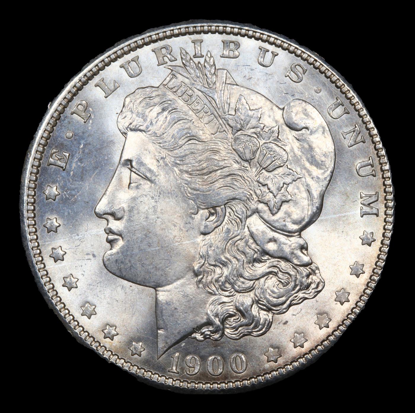 ***Auction Highlight*** 1900-p Morgan Dollar $1 Graded ms66+ By SEGS (fc)