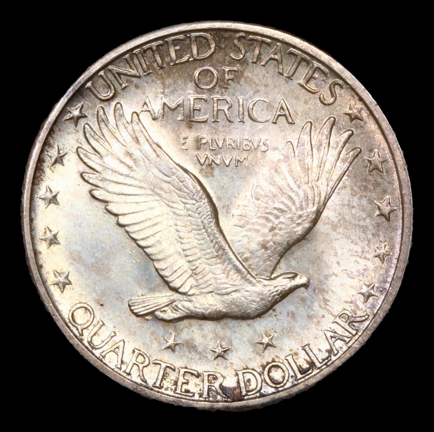 ***Auction Highlight*** 1920-s TOP POP! Standing Liberty Quarter 25c Graded ms66 FH By SEGS (fc)