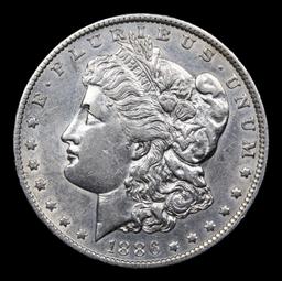 1886-o Morgan Dollar $1 Grades Choice AU