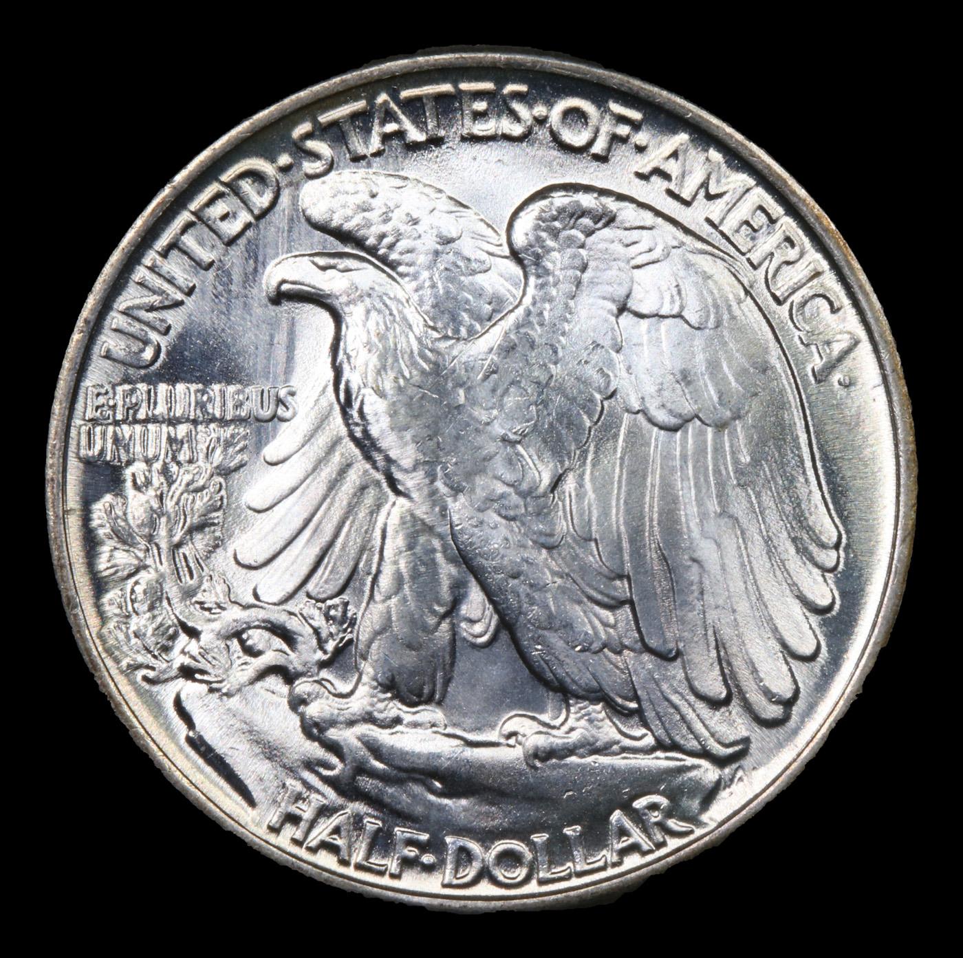 1945-p Walking Liberty Half Dollar 50c Grades Select+ Unc