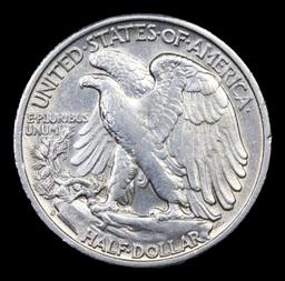 1941-s Walking Liberty Half Dollar 50c Grades Select AU