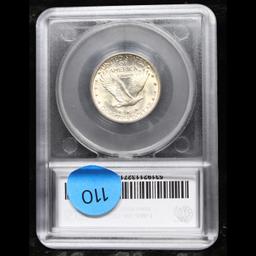 ***Auction Highlight*** 1928-d Standing Liberty Quarter 25c Graded ms66 FH By SEGS (fc)