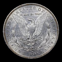 ***Auction Highlight*** 1884-s /s Vam 3 Morgan Dollar $1 Graded Choice AU/BU Slider By USCG (fc)