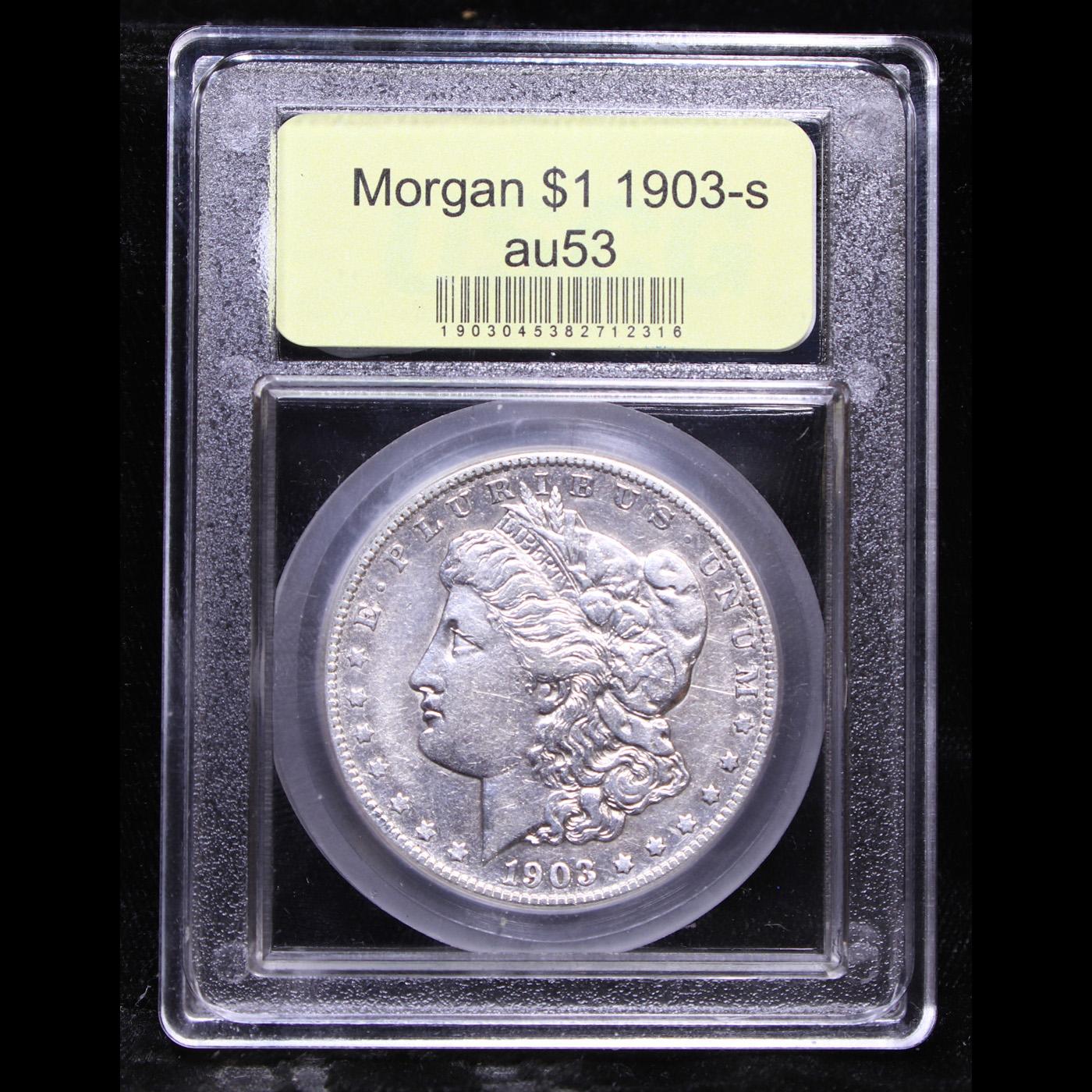 ***Auction Highlight*** 1903-s Morgan Dollar $1 Graded Select AU By USCG (fc)