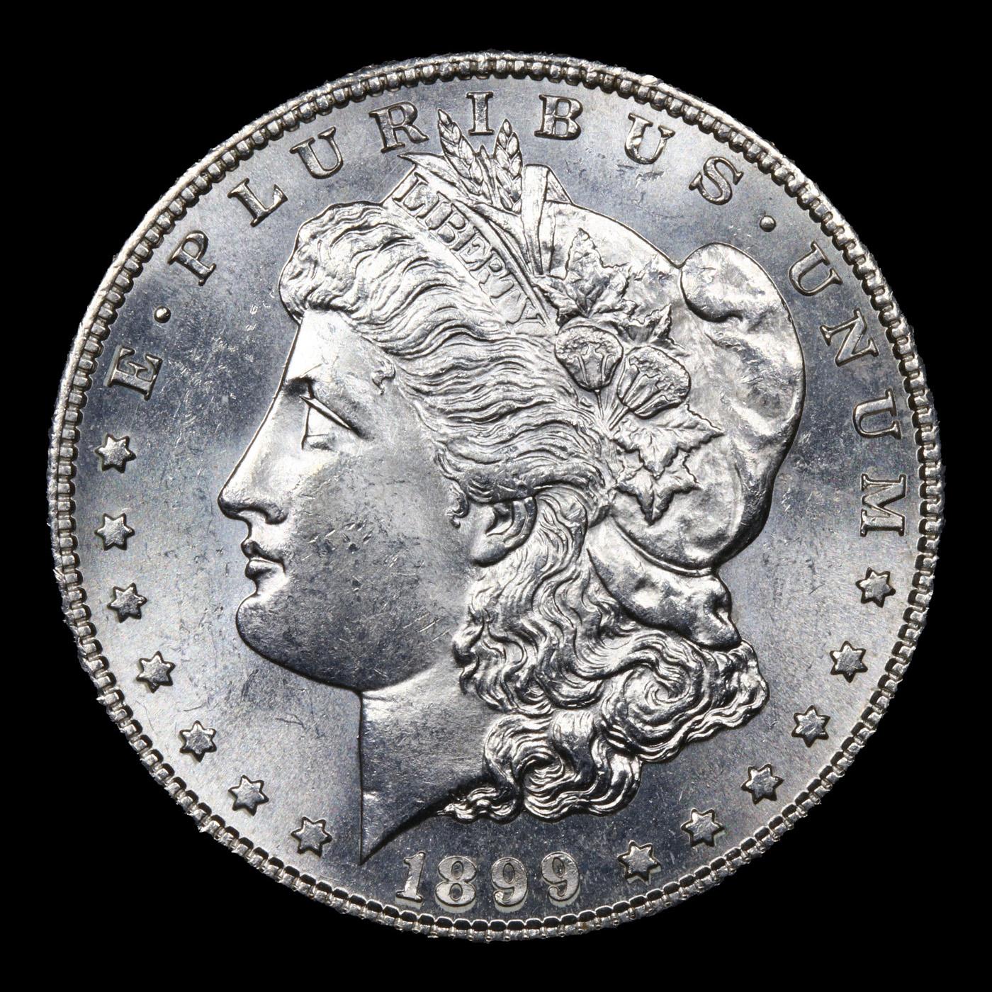 ***Auction Highlight*** 1899-s Morgan Dollar $1 Graded GEM+ Unc By USCG (fc)