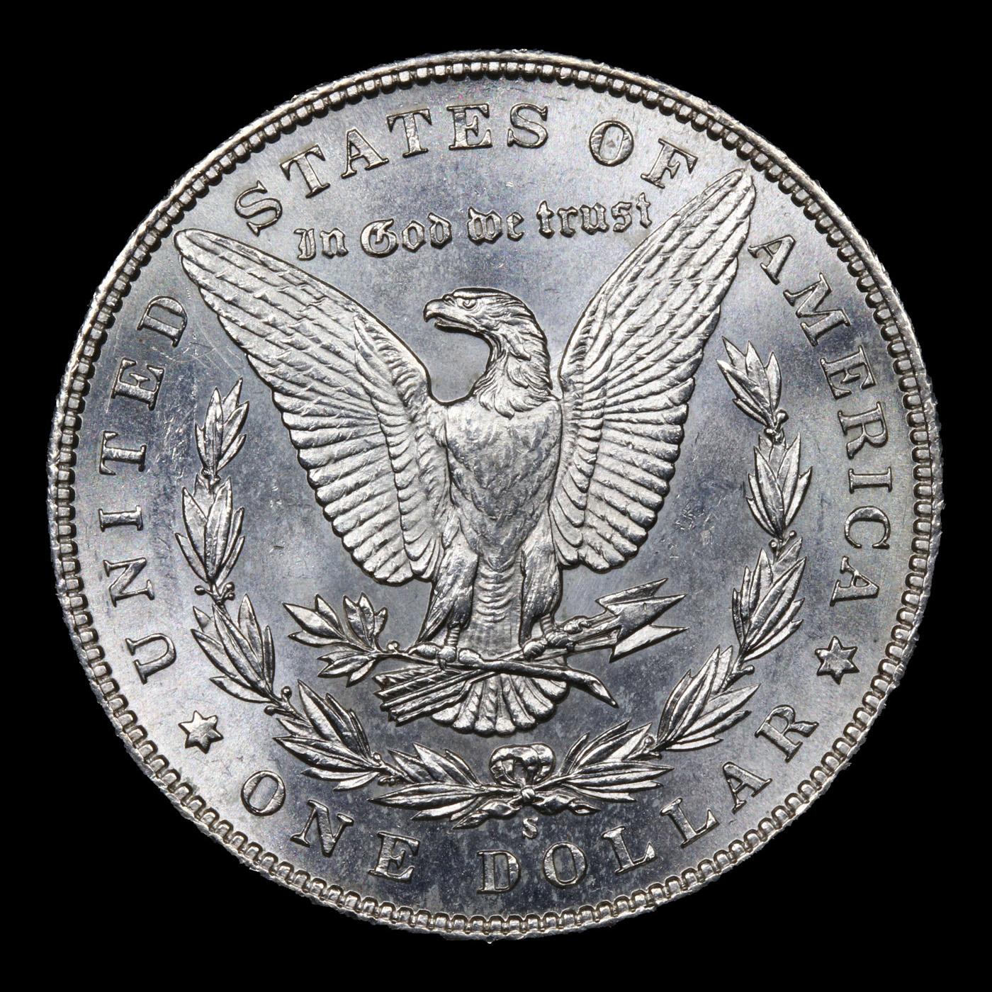 ***Auction Highlight*** 1899-s Morgan Dollar $1 Graded GEM+ Unc By USCG (fc)