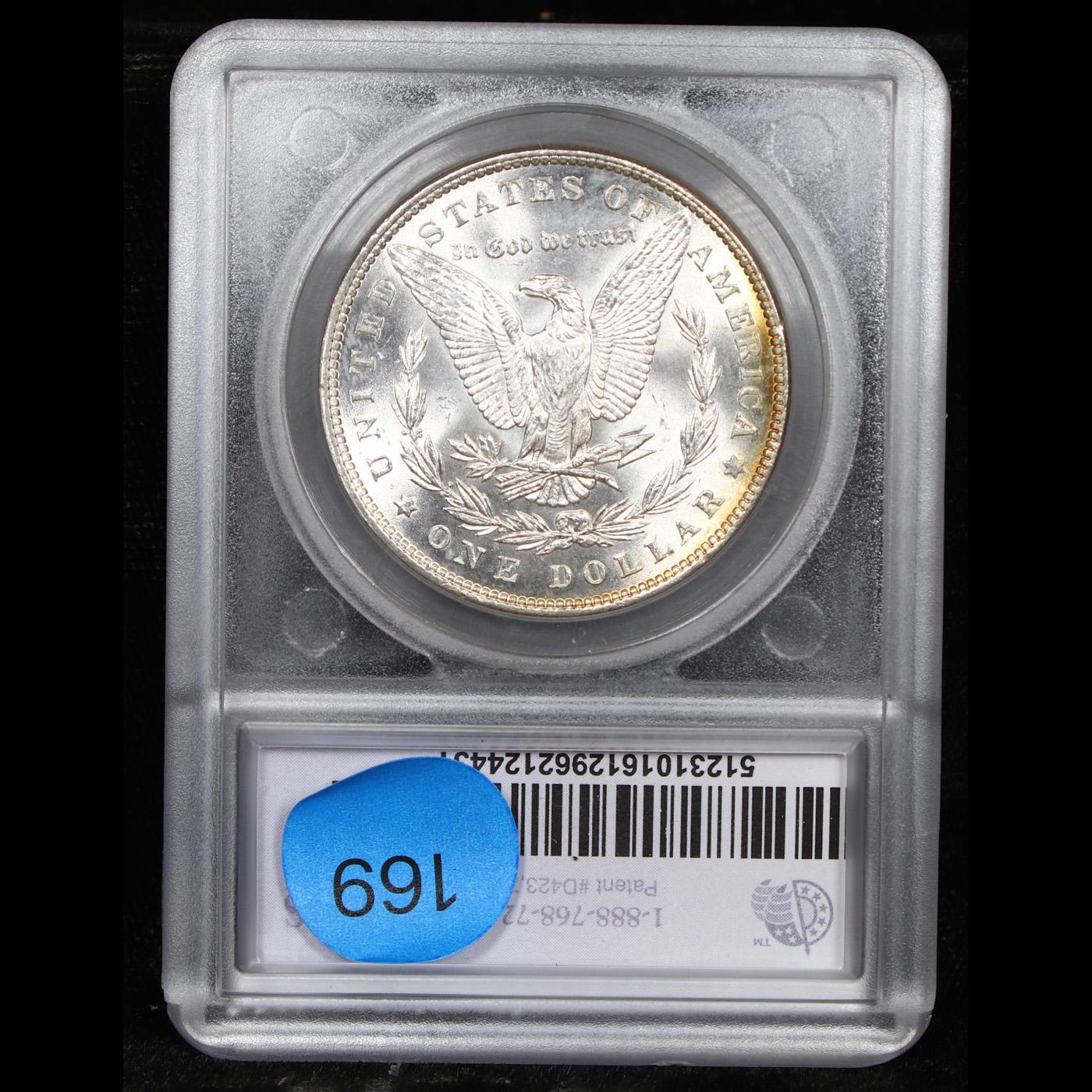 1886-p Morgan Dollar $1 Graded ms66+ By SEGS