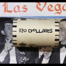 ***Auction Highlight*** Full Morgan/Peace Casino Las Vegas Dunes silver $1 roll $20, 1921 & CC end (