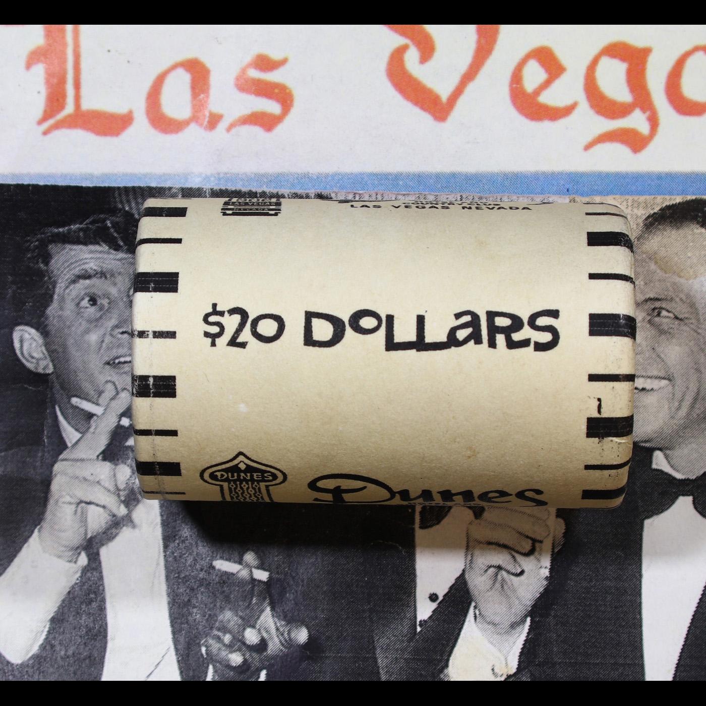 ***Auction Highlight*** Full Morgan/Peace Casino Las Vegas Dunes silver $1 roll $20, 1921 & CC end (