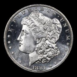 1881-s Morgan Dollar $1 Grades GEM+ UNC PL