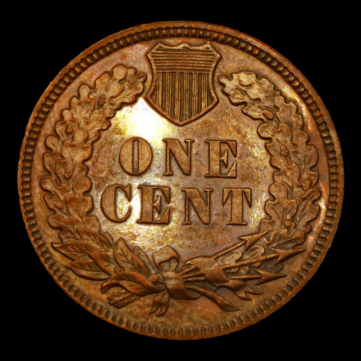 Proof 1885 Indian Cent 1c Grades Select Proof Bn