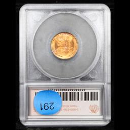 ***Auction Highlight*** 1938-p Near Top POP! Lincoln Cent 1c Graded ms67+ rd By SEGS (fc)