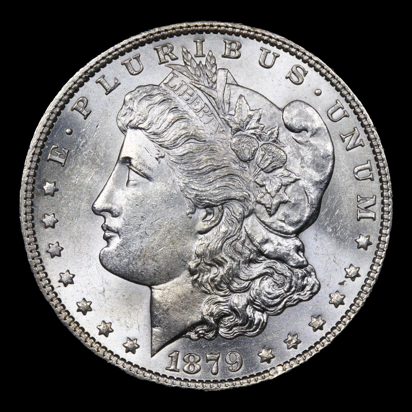 1879-p Morgan Dollar $1 Grades Choice Unc