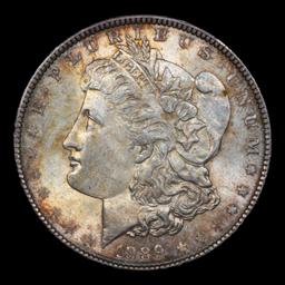 1889-p Morgan Dollar $1 Grades GEM+ Unc