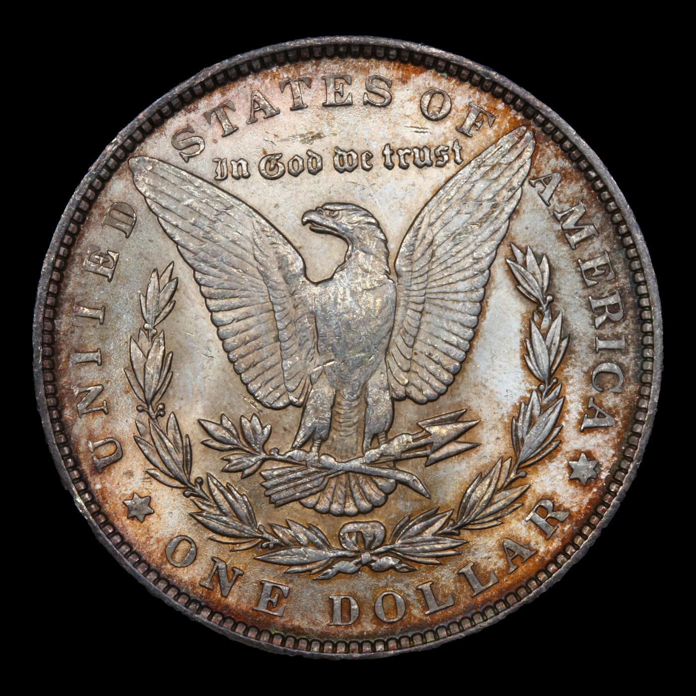 1889-p Morgan Dollar $1 Grades GEM+ Unc